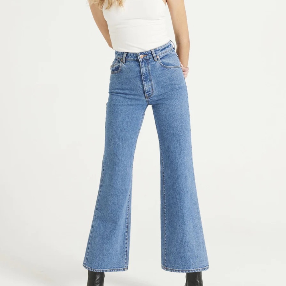 Rolla’s Eastcoast Crop Flare - Cindy Blue - hardly worn!